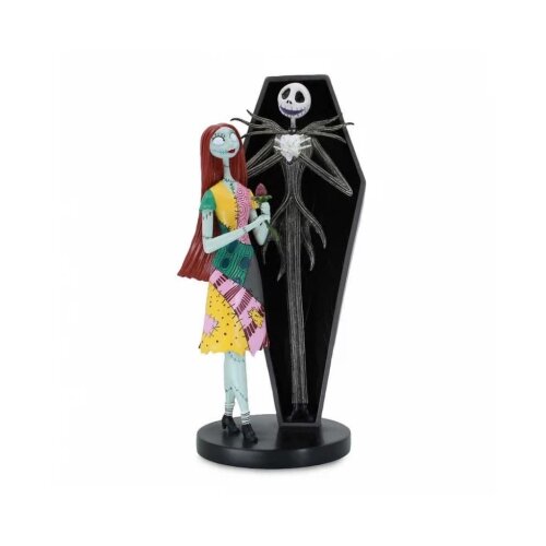 Enesco Jack &amp;amp; Sally Coffin Figure Slike