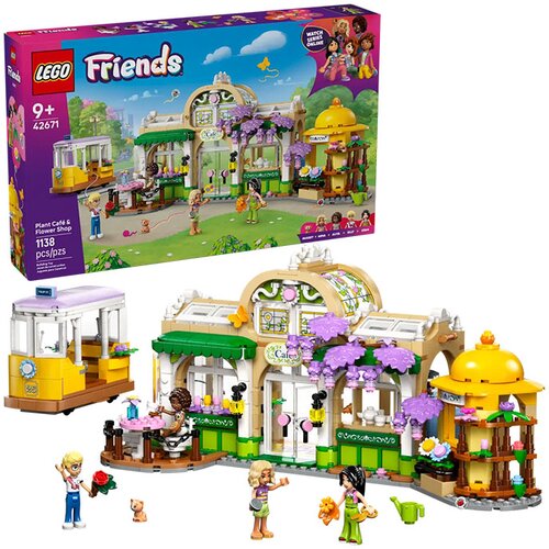 Lego Friends: Rastlinska kavarna in cvetličarna Slike