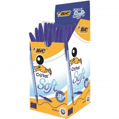 Bic Hemijska olovka CRISTAL SOFT 50/1 plava Cene