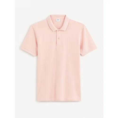 Celio Teone Polo majica Roza