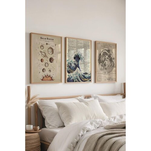 WALLXPERT &Ccedil;-300402 - 5070 Vi&scaron;enamenski Set Dekorativnih Slika (3 Komada) Cene