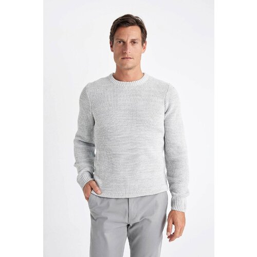 Defacto Standard Fit Crew Neck Knitwear Sweater Cene