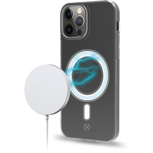 Celly Kit Cargador Inal Vell Magsafe Y Cover iPhone 12/12Pro, (20576311) Cene