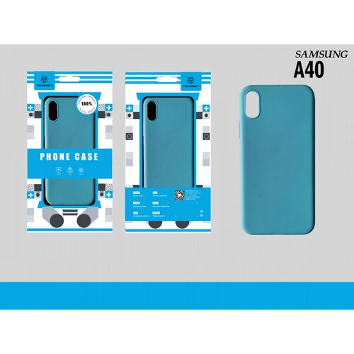  Maskica silikonska za Samsung Galaxy A40 - plava Cijene