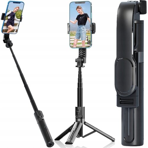  3u1 univerzalni teleskopski selfie stick i tronožac bluetooth daljinski 90cm Cijene