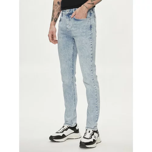 KARL LAGERFELD JEANS Jeans hlače 241D1100 Modra Skinny Fit