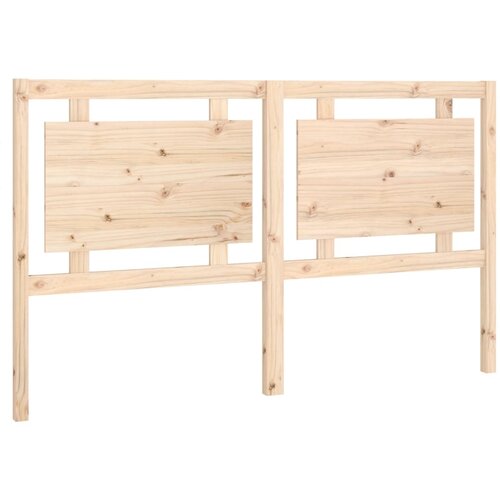 Maison Chic posteljno vzglavje - vzglavna omarica - nočna omarica 165,5x4x100 cm trdna borovina, (21704772) Slike