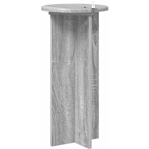  Stalak za biljke 2 pcs Siva sonoma 29,5 x 29,5 x 60 cm Slike
