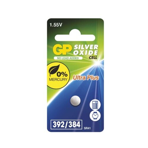  Baterija GP gumbna 392F srebrno oksidna 1 kos blister Cene
