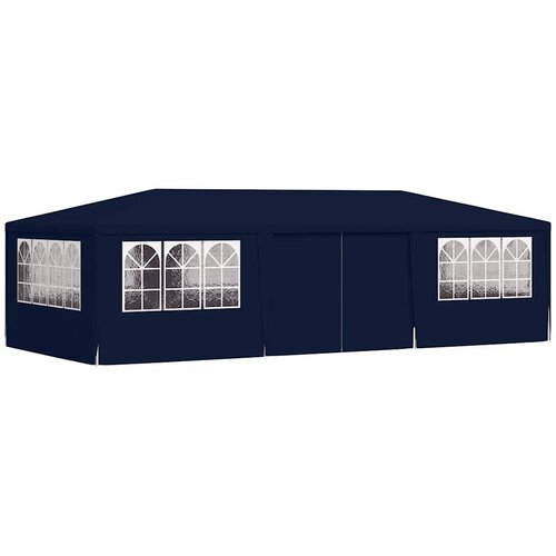  Profesionalni &amp;scaron;ator za zabave 4 x 9 m plavi 90 g/m&amp;sup2; Slike