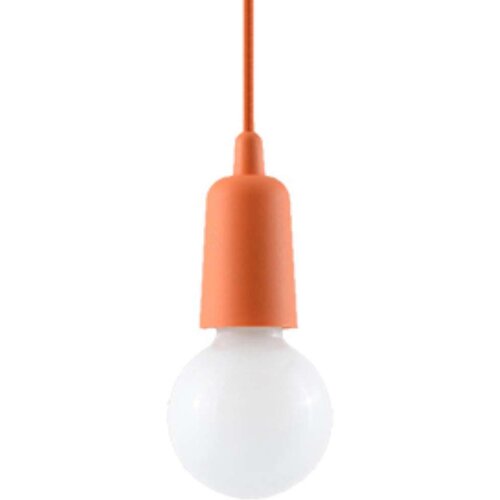  Sollux SL.0584 - Luster na sajli DIEGO 1xE27/60W/230V narandžasta Cene
