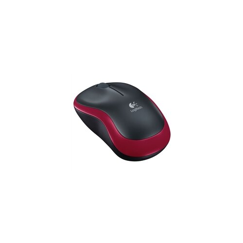 Logitech - Miš M185 Wireless, crveni, bežični Cijene
