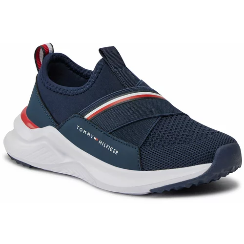 Tommy Hilfiger Superge Low Cut Sneaker T3X9-33397-1219 M Blue 800