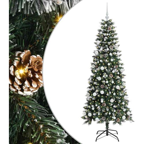  Umjetno božićno drvce Zelena 180 cm PVC, plastika i čelik Cijene