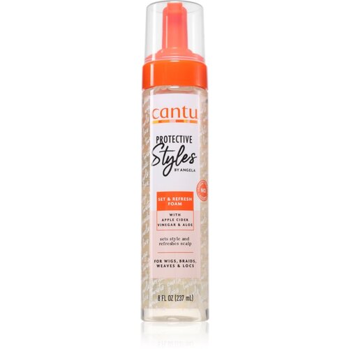 Cantu Protective Styles By Angela Ses&amp;amp;Refresh hranilna za&amp;scaron;čitna pena 237 ml Slike