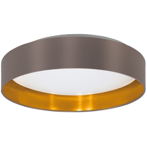 Eglo Maserlo 2 spot/1, led, 24w, prečnik 380, kapučino/zlatna Slike