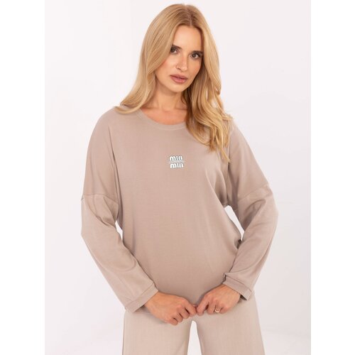 RELEVANCE Blouse-RV-BZ-A823.49-dark beige Slike