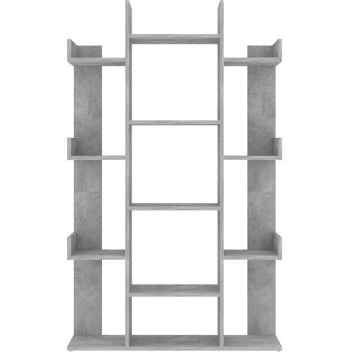 za knjige boja betona 86x25,5x140 cm konstruirano drvo Slike