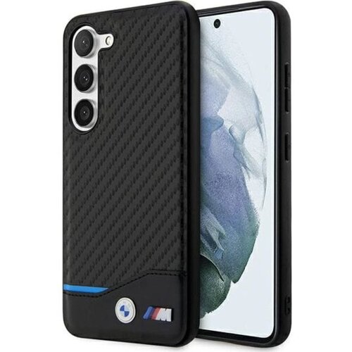 BMW ovitek Carbon BMHCS23S22NBCK za Samsung Galaxy S23 5G - črn Cene