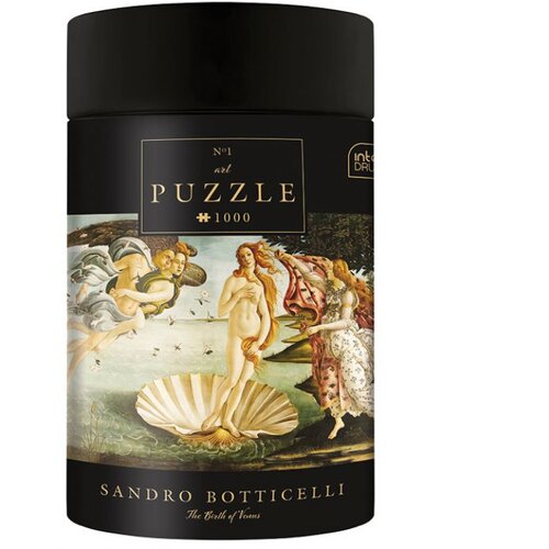  PUZZLE 1000 KOM TUBA ART.5 SANDRO BOTTICELLI &amp;quot;THE BIRTH OF VENUS&amp;quot; INTERDRUK Slike