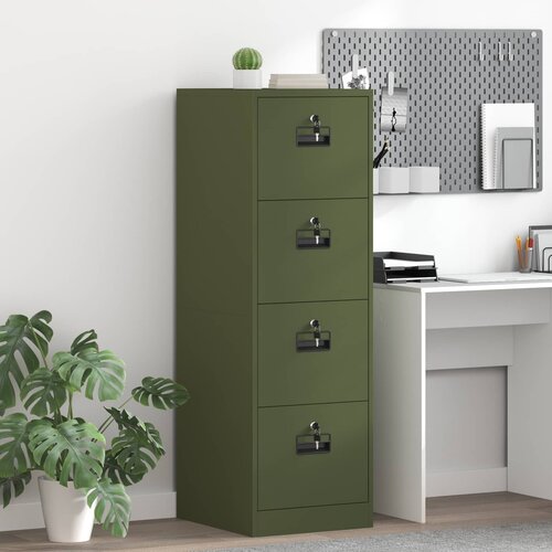 Kabinet za datoteke 2 pcs Maslinasto zelena 44 x 50 x 139 cm Cijene