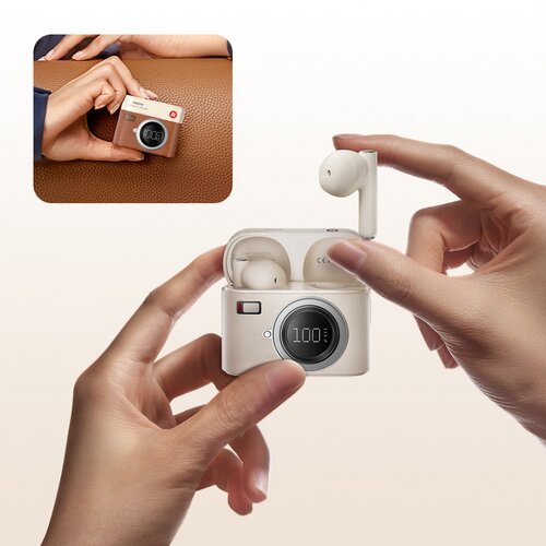 Remax bluetooth slu&amp;scaron;alice cozybuds W33 bele Slike