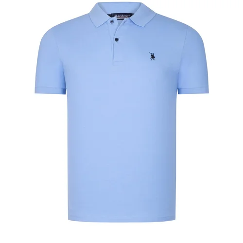 Dewberry T8561 MENS TSHIRT-STRAIGHT LIGHT BLUE