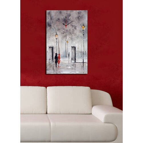 Aberto Design Dekorativno Platno Wall Clock YYCS-1 Cene