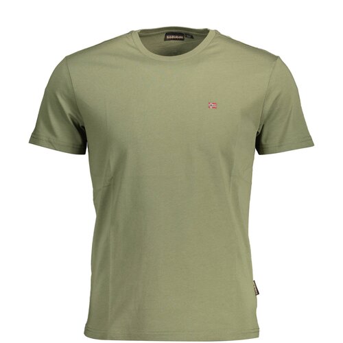 Napapijri GREEN MEN&amp;amp;#39;S SHORT SLEEVE T-SHIRT Slike