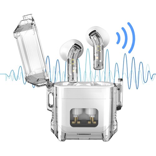 Venisymlis Brezžične slušalke Bluetooth 5.3, stereo slušalke za v uho, (22102453) Cene