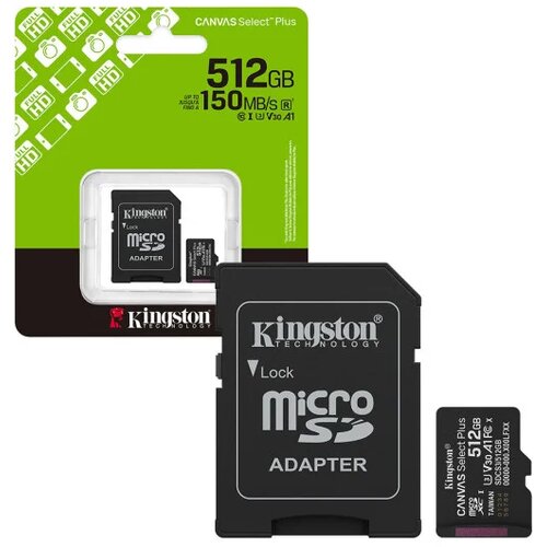 Kingston SD kartica, SDHC 512 GB klasa 10, platno Cene