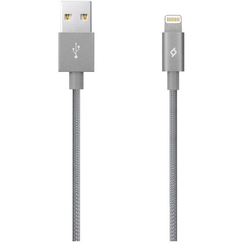 Ttec Kabel - MFi (Apple license) - Lightning to USB (1,20m) - Grey - Alumi Cable Cijene