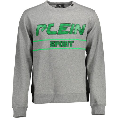 Plein Sport SWEATSHIRT WITHOUT ZIP MAN GRAY Cene