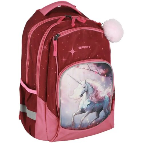 Spirit &amp;Scaron;kolski ranac 3D Newbie Unicorn 34x26x44cm Slike