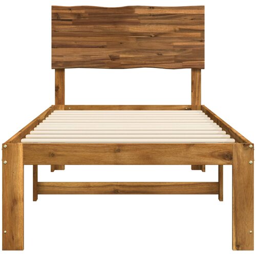  Krevet s uzglavljem ROSTOCK Prirodna 90 x 190 cm Slike
