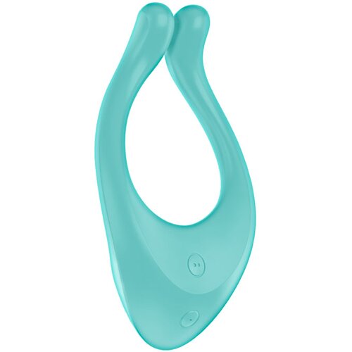 Satisfyer Vibrator za parove Endless Love, 3 motora, Tirkizni Slike