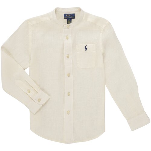 Polo Ralph Lauren Srajce z dolgimi rokavi POSTBOY BAND-SHIRTS-SPORT SHIRT Bela Cene