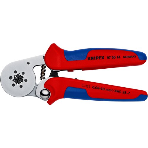 Knipex Samo-pode&amp;scaron;avajuča klije&amp;scaron;ta za zavr&amp;scaron;ne čahure (97 55 14) Slike