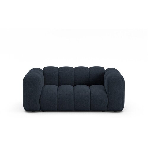 Micadoni Tamno plava sofa od šenila 170 cm Lupine – Cene