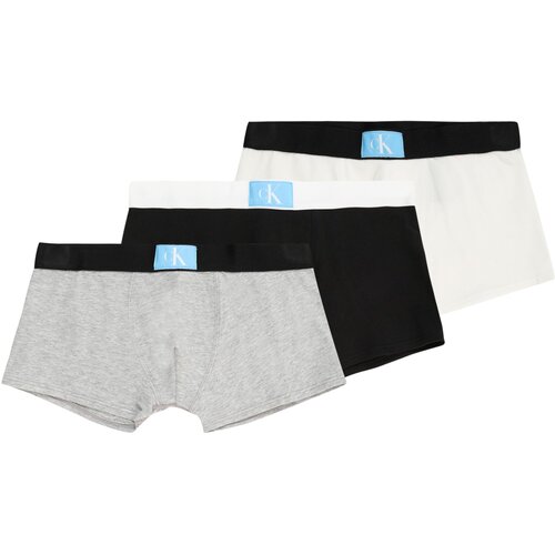Calvin Klein Underwear Gaće svijetloplava / siva melange / crna / bijela Slike