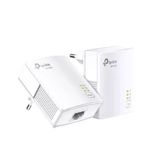 TP Link TP-Link TL-PA7017P KIT Powerline Ethernet Adapter 1000Mbps/1GB LAN integrisana šuko utičnica Cene