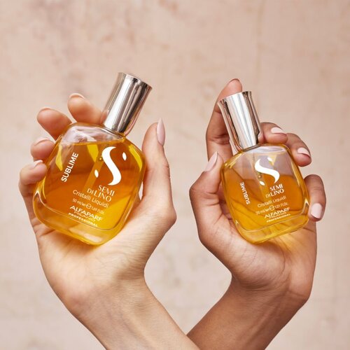 ALFAPARF MILANO Semi di Lino Sublime Cristalli hidratantno ulje za sjajnu i mekanu kosu 15 ml Slike
