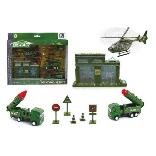 Magic Toys Veliki vojaški igralni komplet z vozili in zgradbo Cene