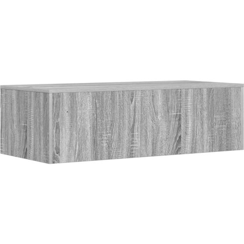  Stol za zid Siva Sonoma 100 x 45 x 30 cm Konstruirano drvo Slike