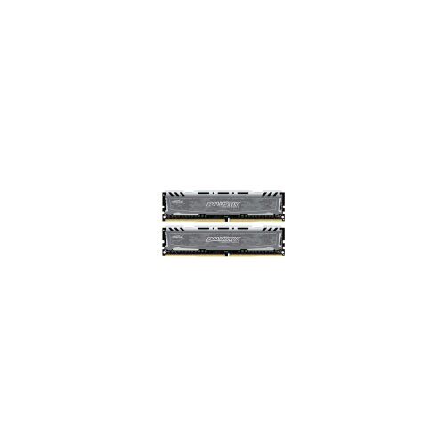 Crucial 16GB (8GBx2) Kit DDR4-2666 UDIMM Ballistix Sport LT Gray BLS2C8G4D26BFSB ram memorija Slike