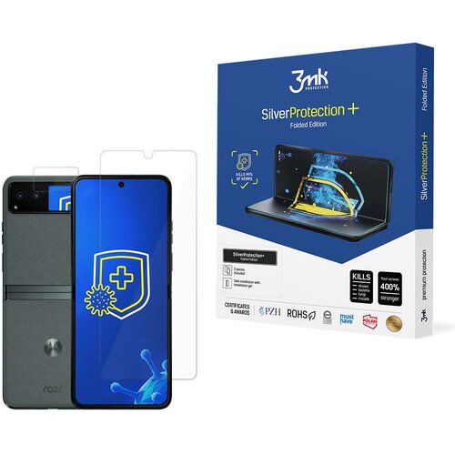 3mk MOTOROLA RAZR 40/RAZR 2023 SILVERPROTECTION+ OVITEK ZA TELEFON, (21977322) Slike