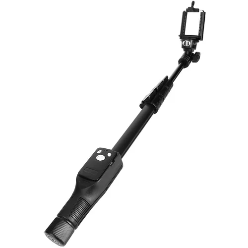 AVIZAR Teleskopska selfie palica, vgrajen daljinski upravljalnik Bluetooth - crna, (20763506)