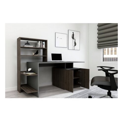 Hanah home radni Sto Melis - Ora&amp;scaron;asto, Antracit Slike