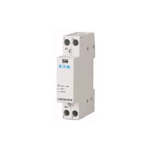 Eaton instalacijski kontaktor 1 St. Z-SCH230/1/25-20 Nazivni napon: 230 V, 240 V Prebacivanje struje (maks.): 25 A 2 zatvarač Cijene