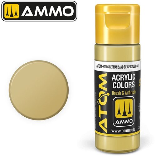 AMMO by MIG Jimenez atom color german sand beige ral 8031 FS13522 (nemačka pe&scaron;čano-bež boja) Cene